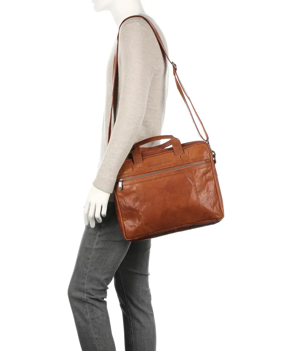 Spikes & Sparrow 15,6" Datorväska - Cognac - Travels And Bags