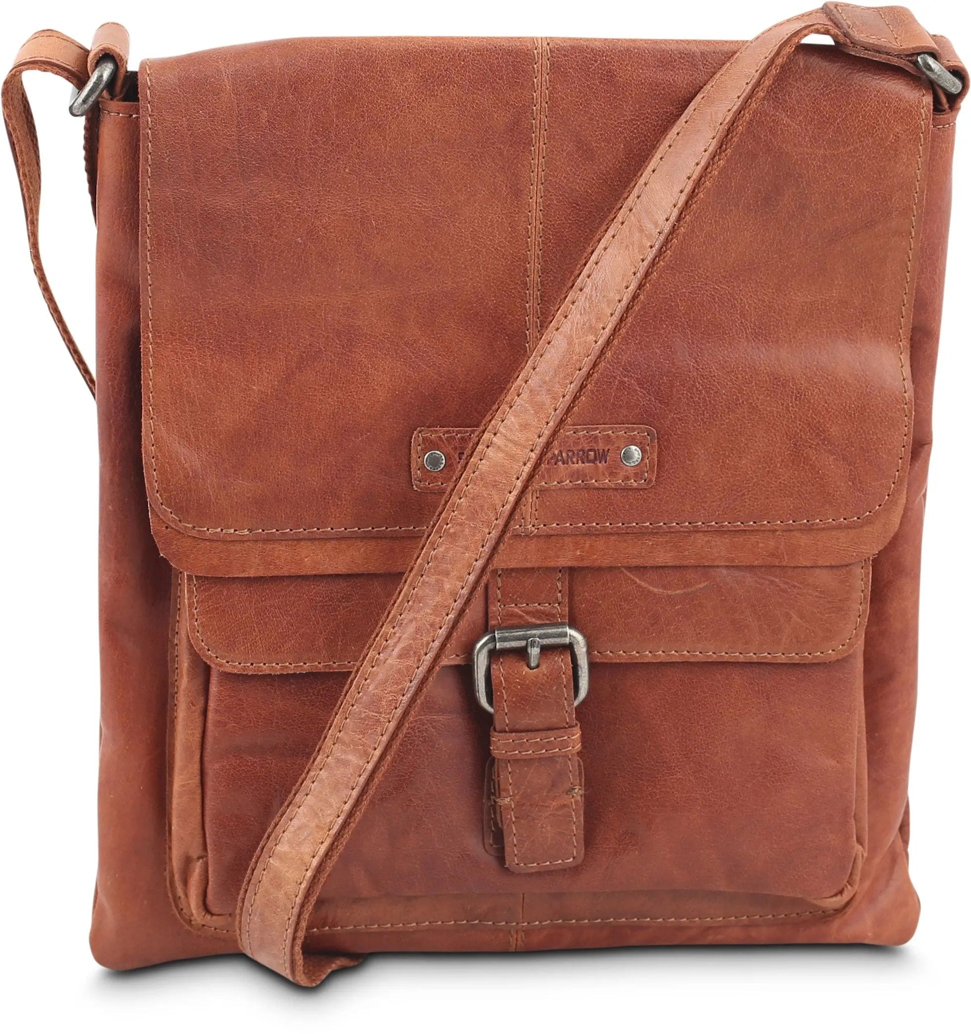 Spikes & Sparrow Flapbag Handväska - Cognac - Travels And Bags