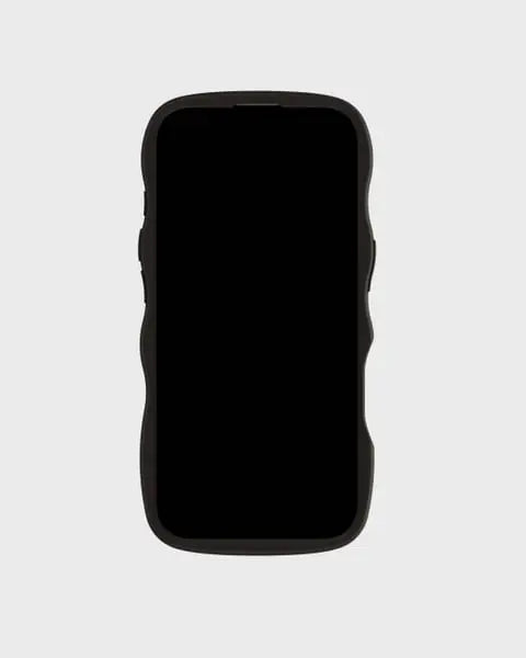 Holdit Telefonskal Wavy iPhone 16 Pro Max - Svart/Transparent - Travels And Bags