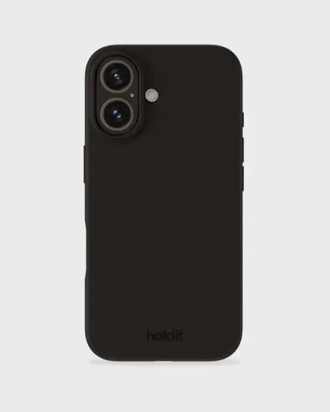 Holdit Telefonskal Silicone iPhone 16 - Svart - Travels And Bags