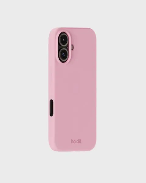 Holdit Telefonskal Silicone iPhone 16 - Rosa - Travels And Bags