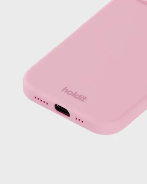 Holdit Telefonskal Silicone iPhone 16 - Rosa - Travels And Bags