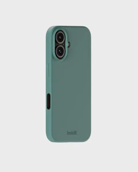 Holdit Telefonskal Silicone iPhone 16 - Grön - Travels And Bags
