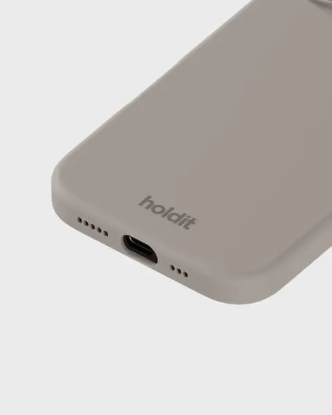 Holdit Telefonskal Silicone iPhone 16 Plus - Taupe - Travels And Bags