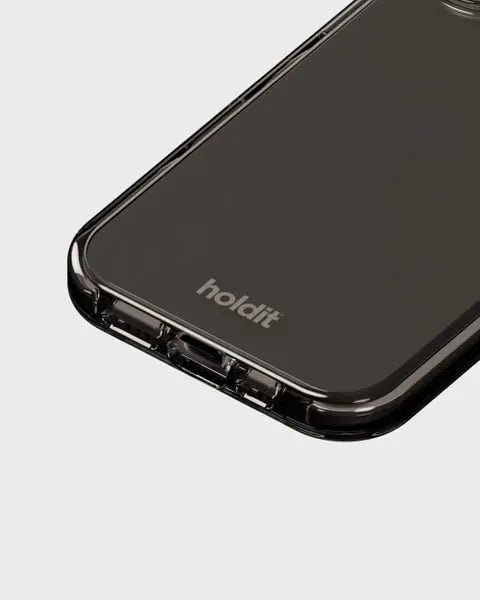 Holdit Telefonskal Seethru iPhone 16 - Svart - Travels And Bags