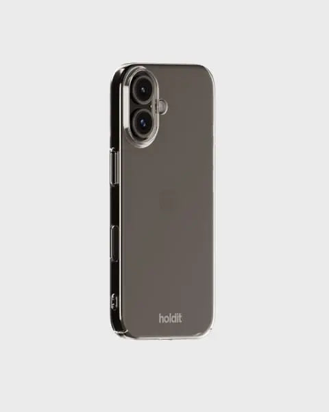 Holdit Telefonskal Slim iPhone 16 Plus - Transparent - Travels And Bags