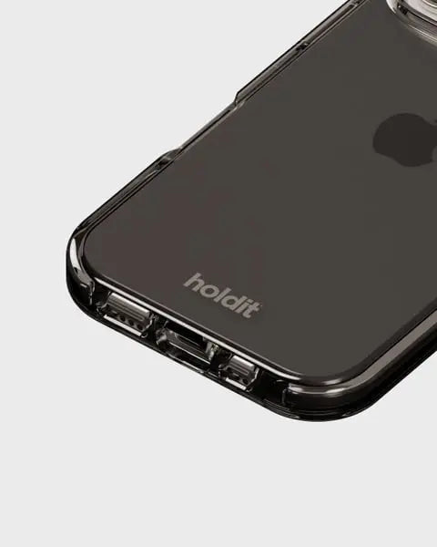 Holdit Telefonskal Seethru iPhone 16 Pro - Svart - Travels And Bags