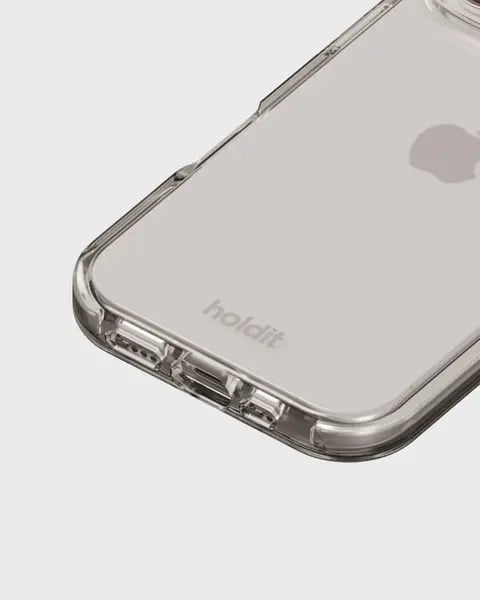 Holdit Telefonskal Seethru iPhone 16 Pro Max - Vit - Travels And Bags