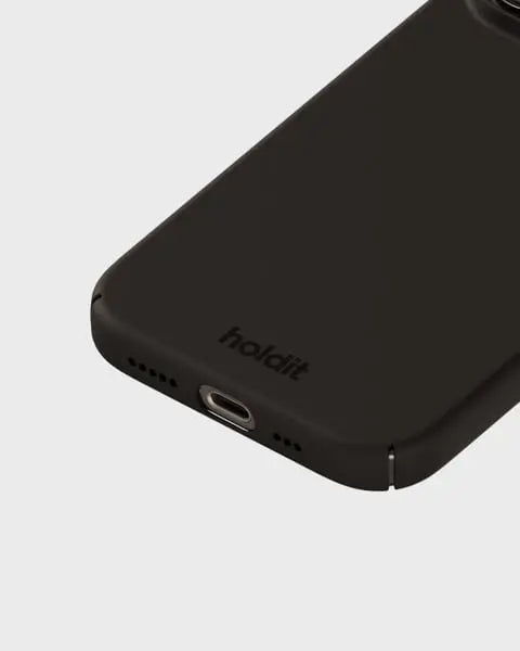 Holdit Telefonskal Slim iPhone 16 Pro - Svart - Travels And Bags