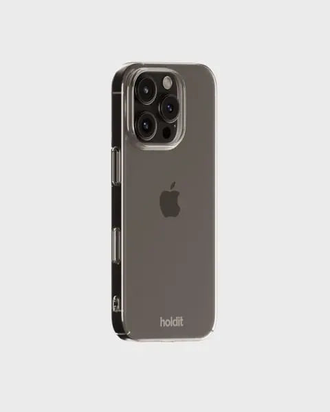 Holdit Telefonskal Slim iPhone 16 Pro - Transparent - Travels And Bags