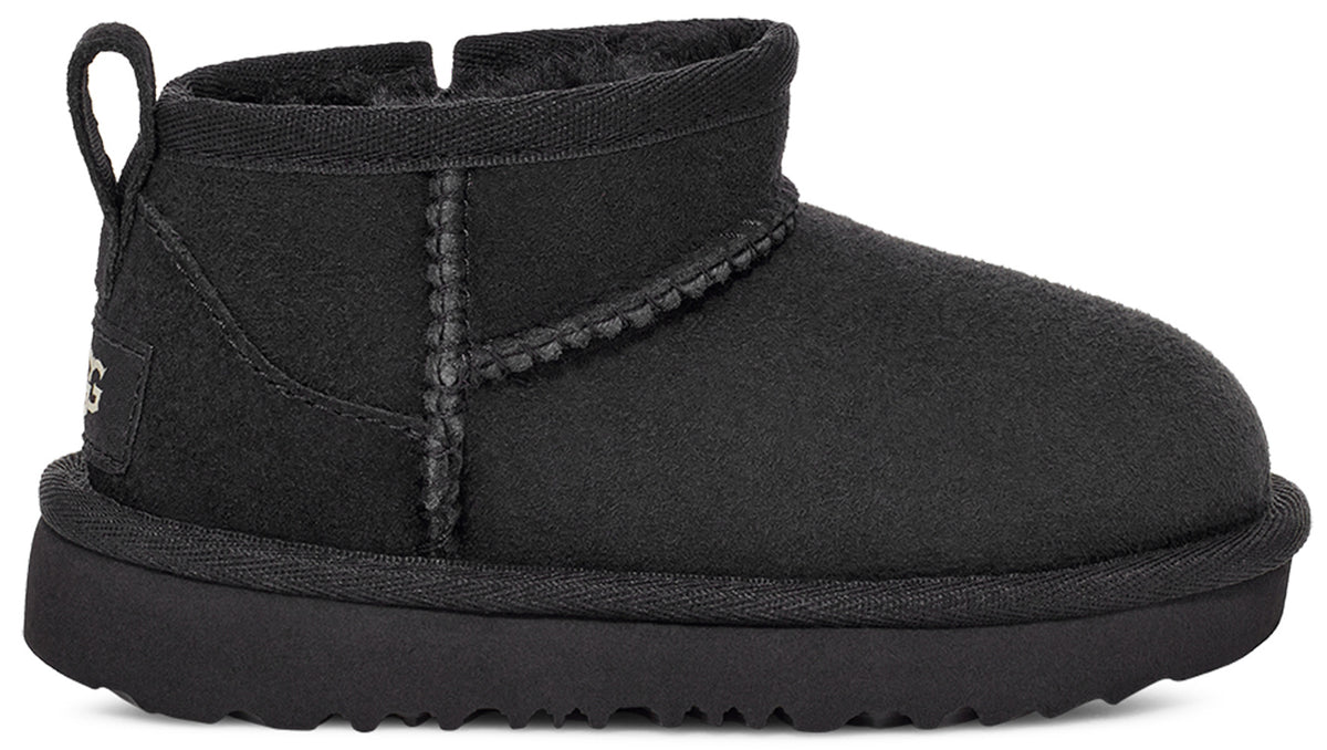 UGG Classic Ultra Mini – Småbarn – Black