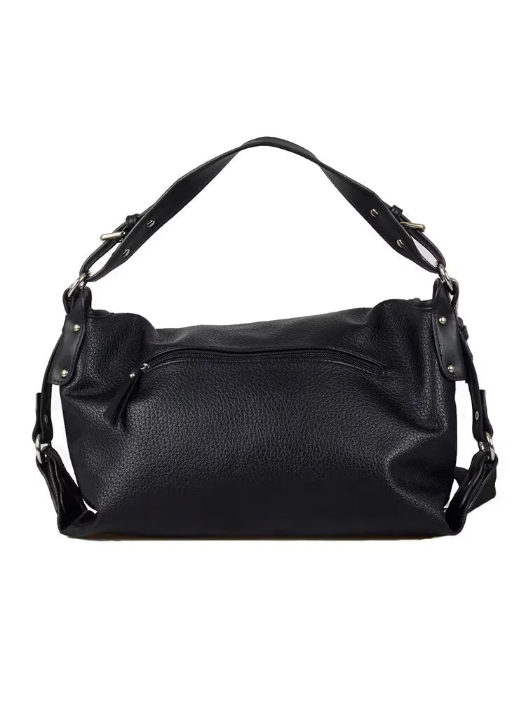 Ulrika Design Recycled PU 2.0 Axelremsväska Stor 24x37x13 cm
