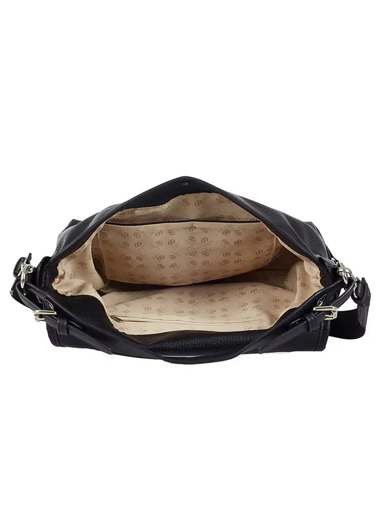 Ulrika Design Recycled PU 2.0 Axelremsväska Stor 24x37x13 cm