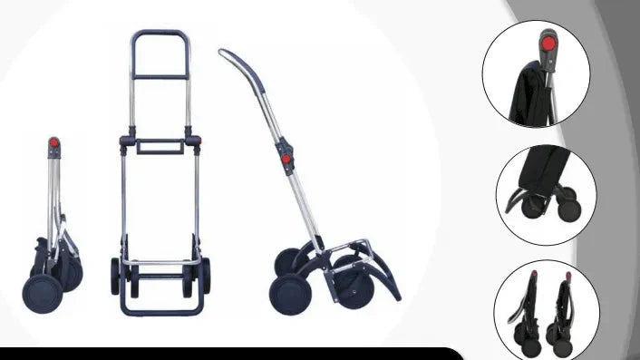 Rolser 4L Tweed Shoppingvagn/dramaten 43L - Grön Rolser