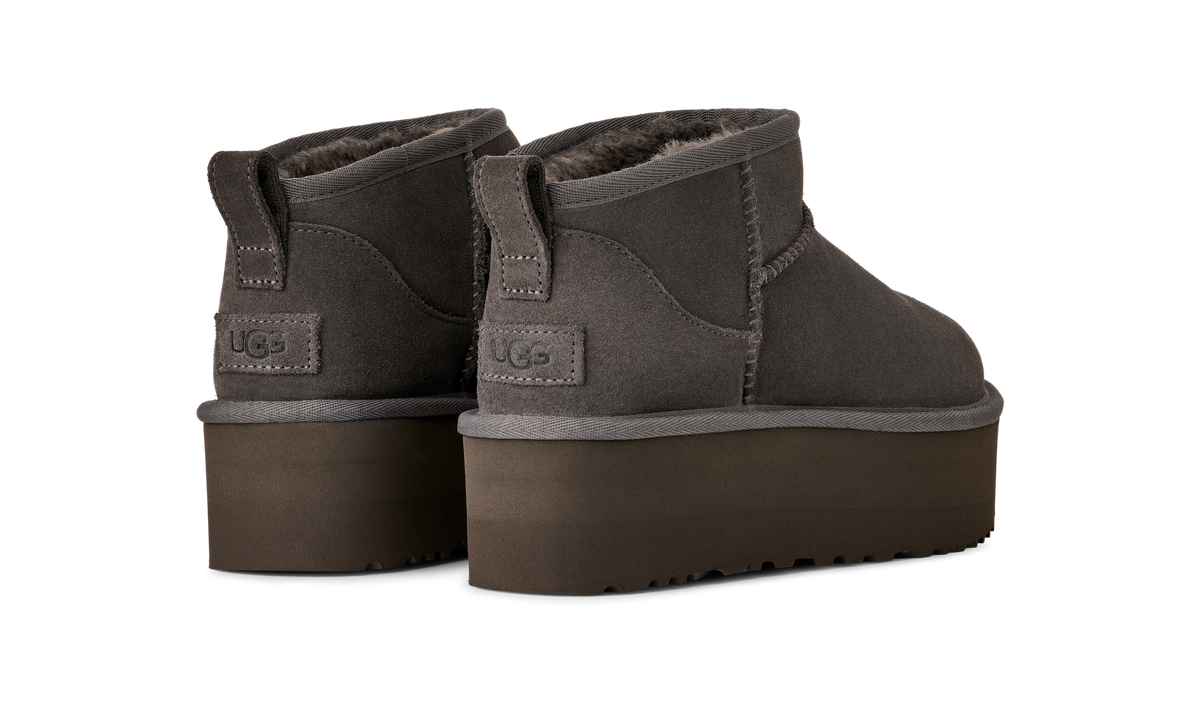 UGG Classic Ultra Mini Platform – Dam – Charcoal
