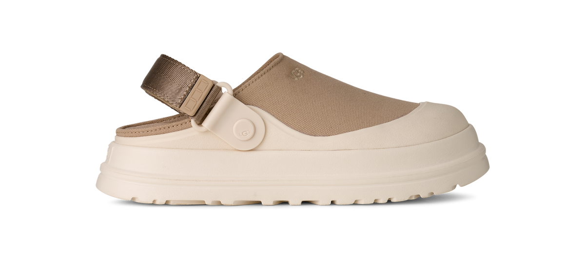 UGG GoldenGlow Canvas Clog – Dam – Mustard Seed