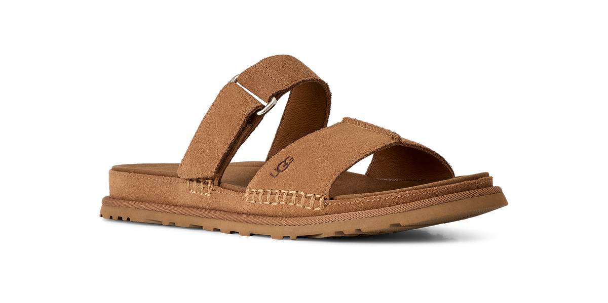 UGG GoldenGaze Slide – Dam – Chestnut