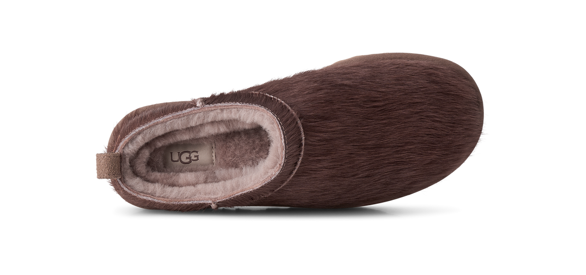 UGG Classic Micro Calf Hair – Dam – Caribou