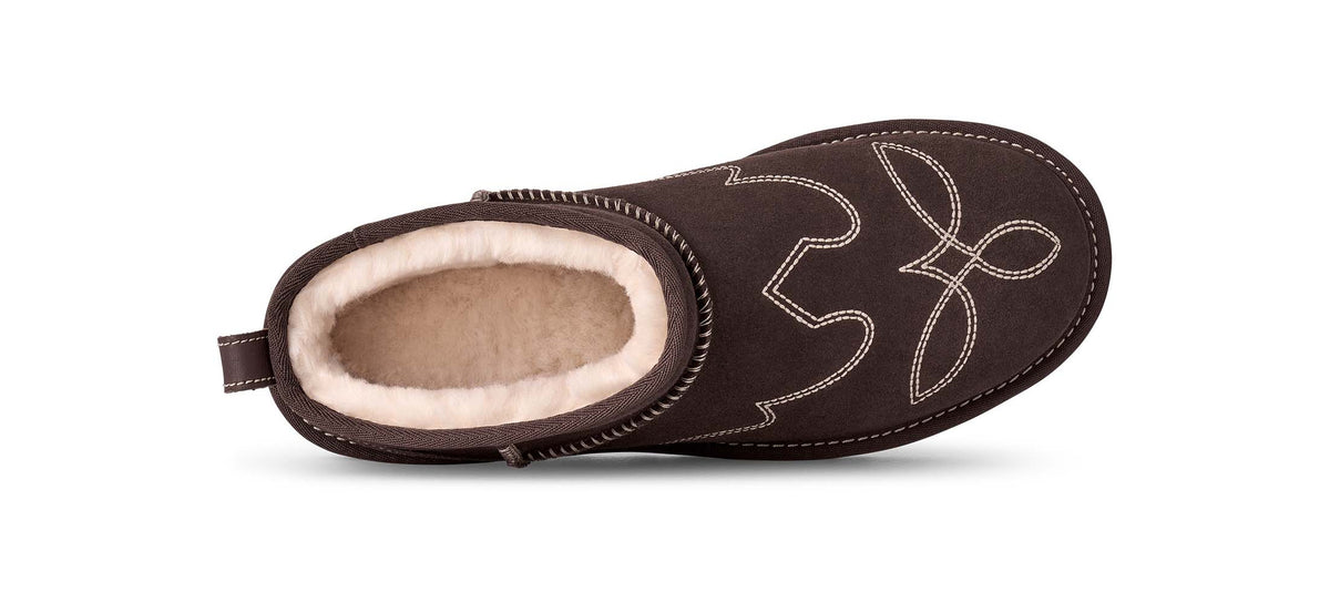 UGG Classic Ultra Mini Western – Herr – Burnt Cedar