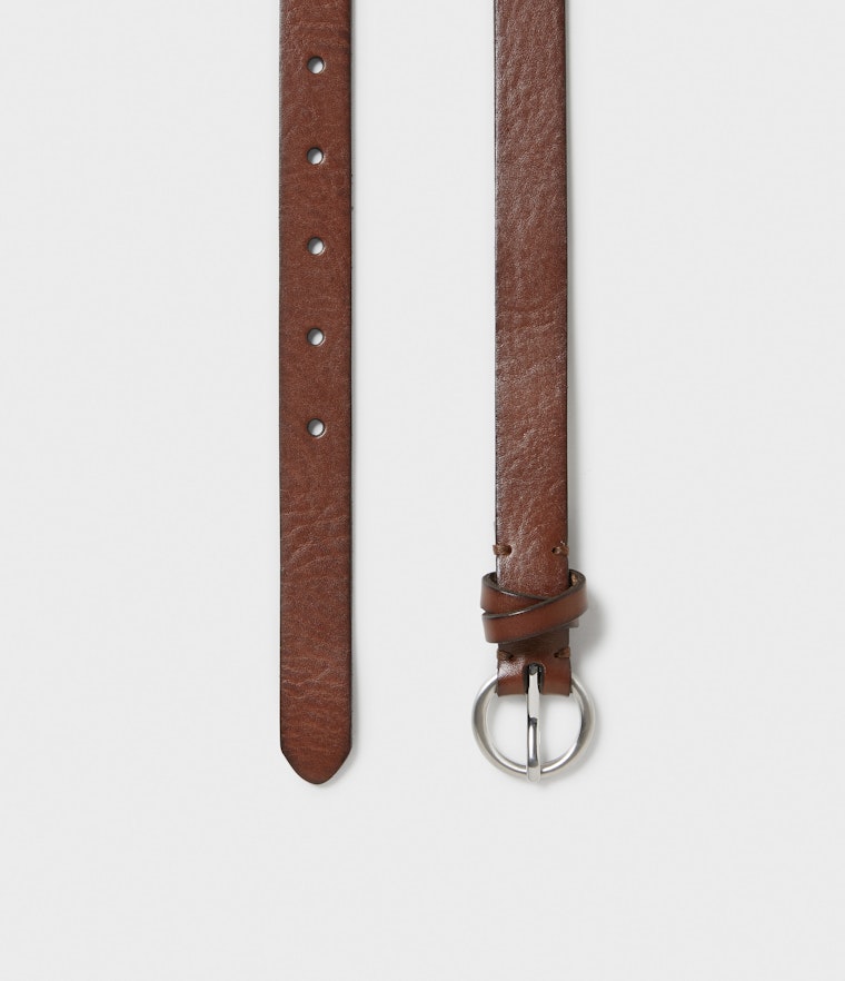 Saddler Esbjerg Läderbälte - Brun - Travels And Bags