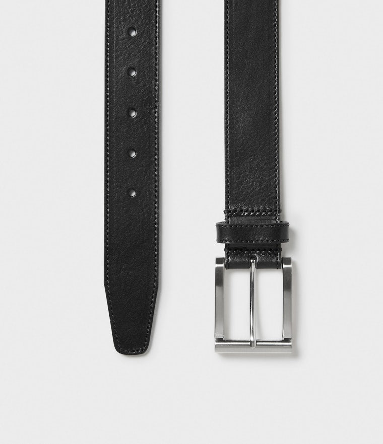 Saddler Struer Läderbälte - Svart - Travels And Bags