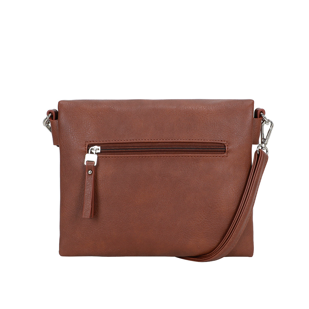 Ulrika Design Noos Axelremsväska Stor 31x22x12 cm - Brun