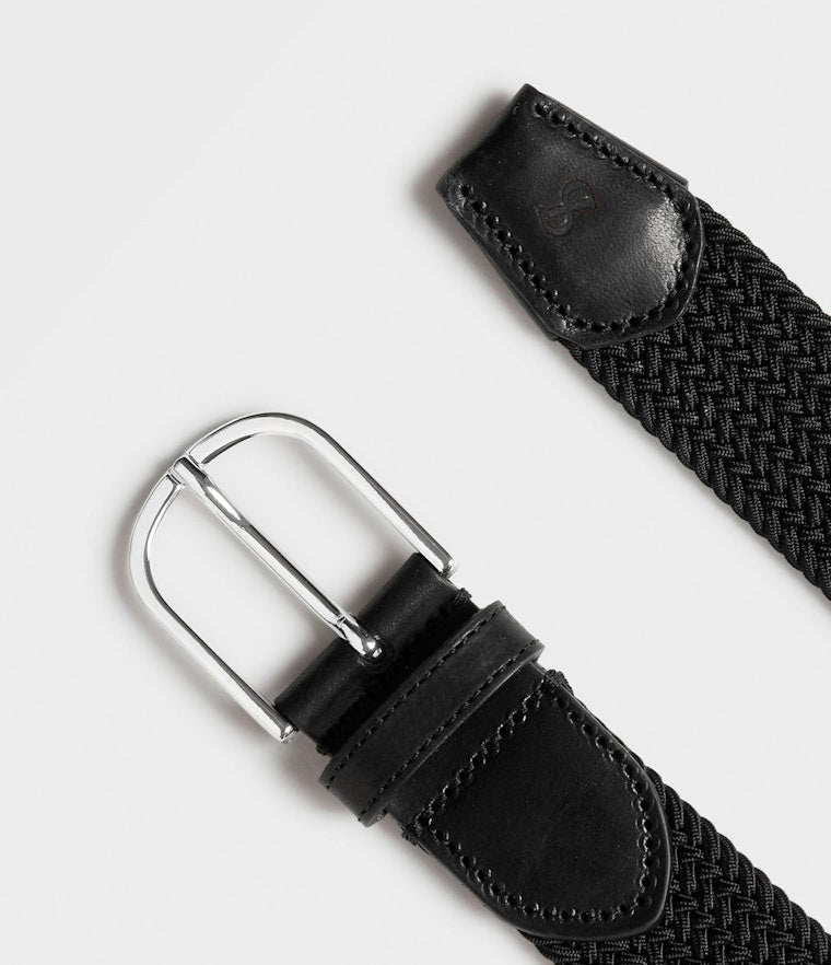 Saddler Ekberg textilbälte - Svart - Travels And Bags