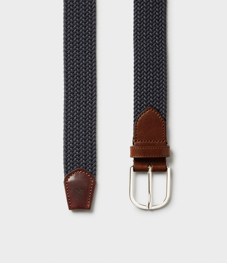 Saddler Ekberg textilbälte - Marinblå - Travels And Bags