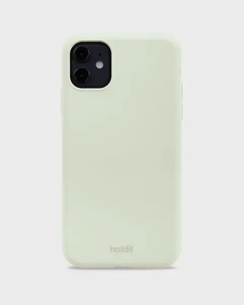 Holdit Telefonskal Silicone iPhone 11/XR - Mossvit - Travels And Bags