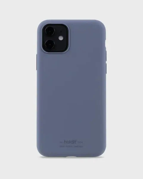 Holdit Telefonskal Silicone iPhone 11/XR - Marinblå - Travels And Bags
