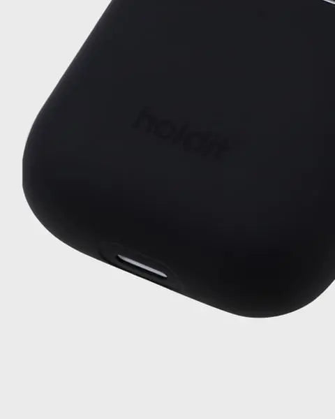 Holdit Airpodsfodral Silicone AirPods 1&2 - Svart - Travels And Bags