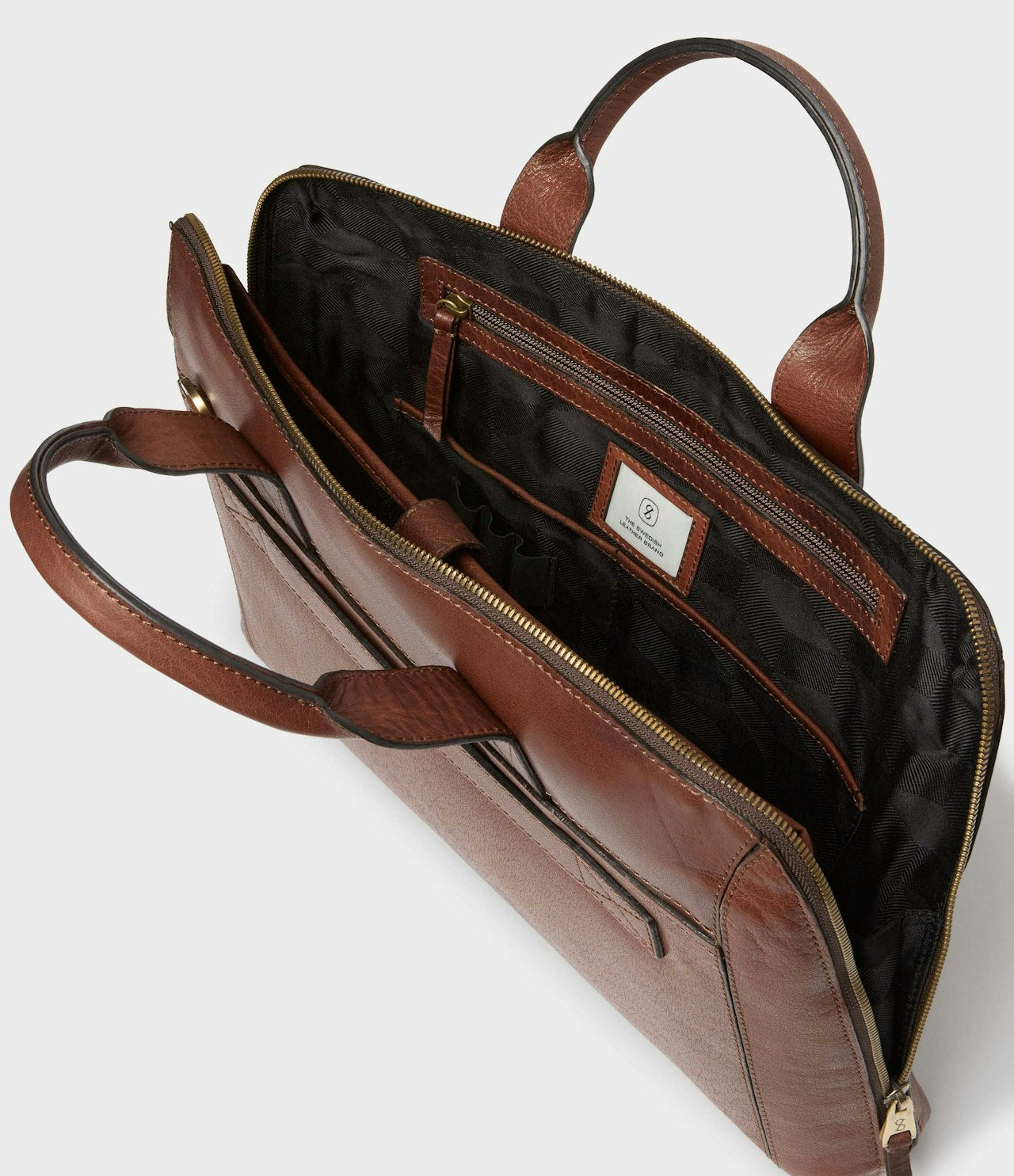 Saddler Gustav Datorväska 15" - Brun - Travels And Bags
