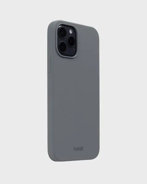 Holdit Telefonskal Silicone iPhone 14/13 - Grå - Travels And Bags