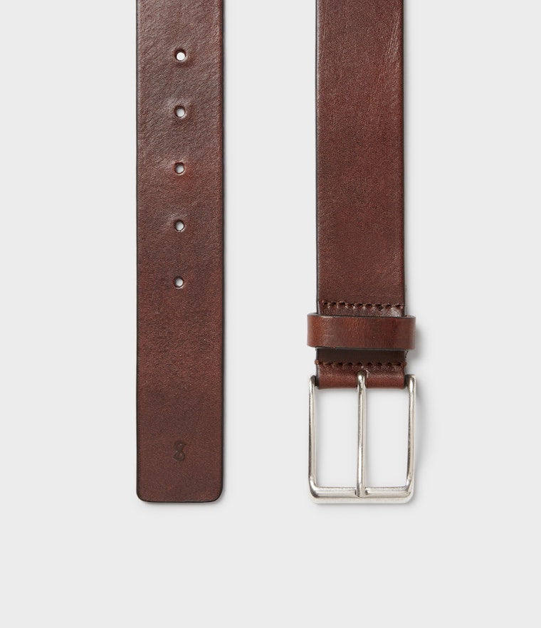 Saddler Hermann Läderbälte - Brun - Travels And Bags