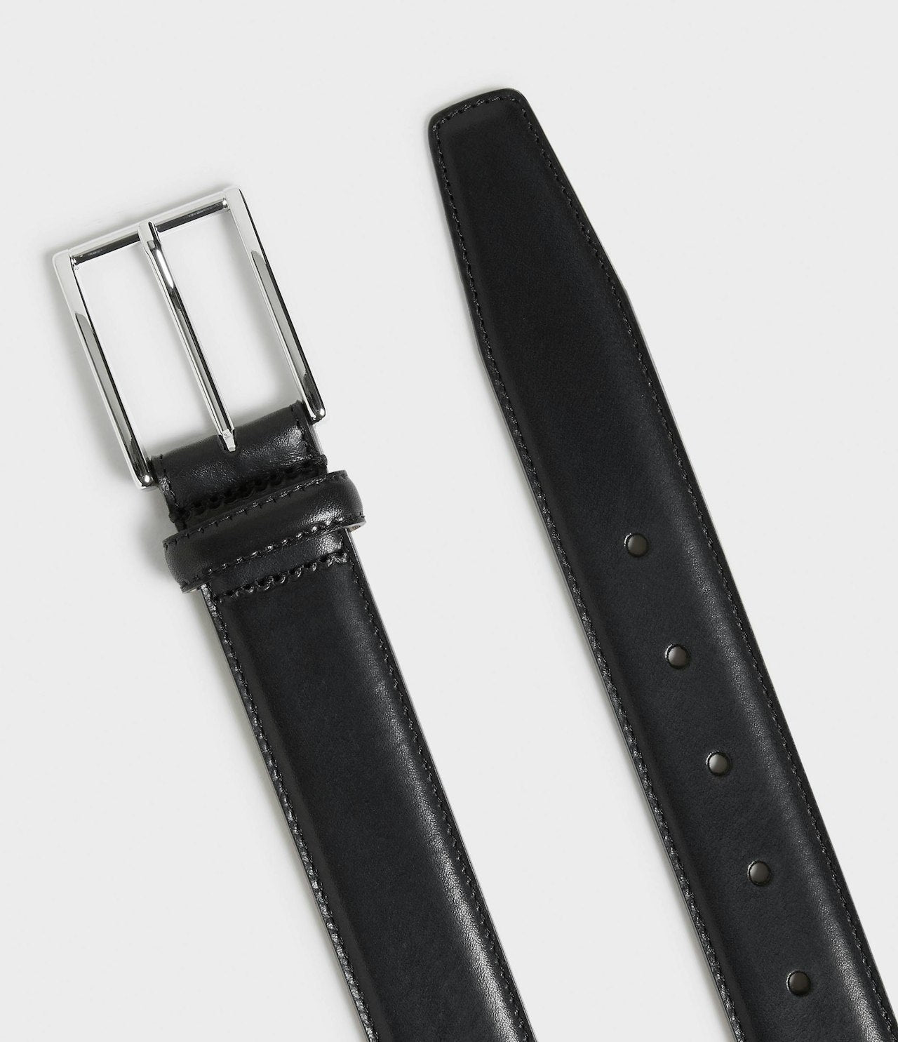Saddler Arthur Läderbälte - Svart - Travels And Bags