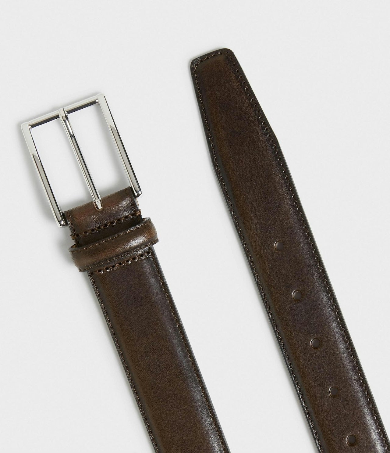 Saddler Arthur Läderbälte - Mörkbrun - Travels And Bags