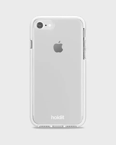 Holdit Telefonskal Seethru iPhone 7/8/SE - Vit - Travels And Bags