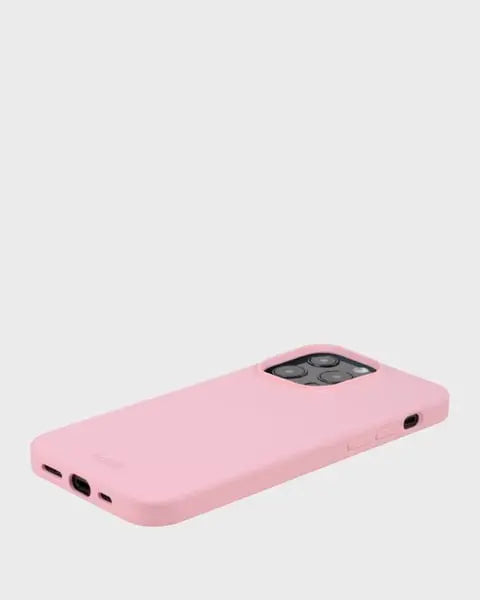 Holdit Telefonskal Silicone iPhone 13 Pro - Ljusrosa - Travels And Bags