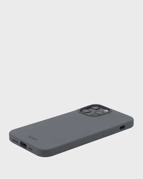 Holdit Telefonskal Silicone iPhone 13 Pro - Grå - Travels And Bags
