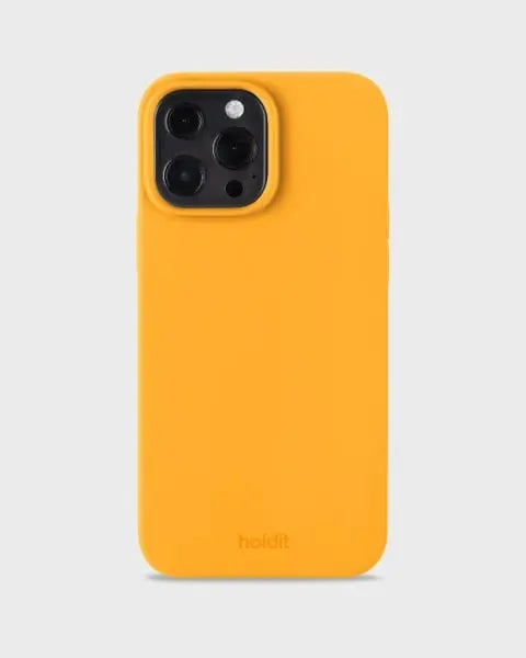 Holdit Telefonskal Silicone iPhone 13 Pro Max - Orange - Travels And Bags