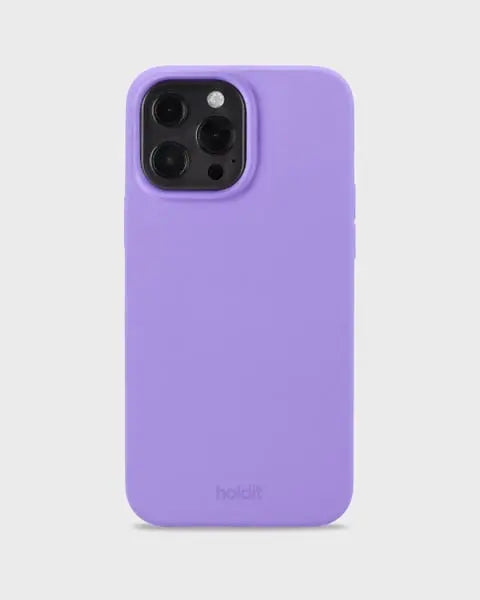 Holdit Telefonskal Silicone iPhone 13 Pro Max - Violett - Travels And Bags