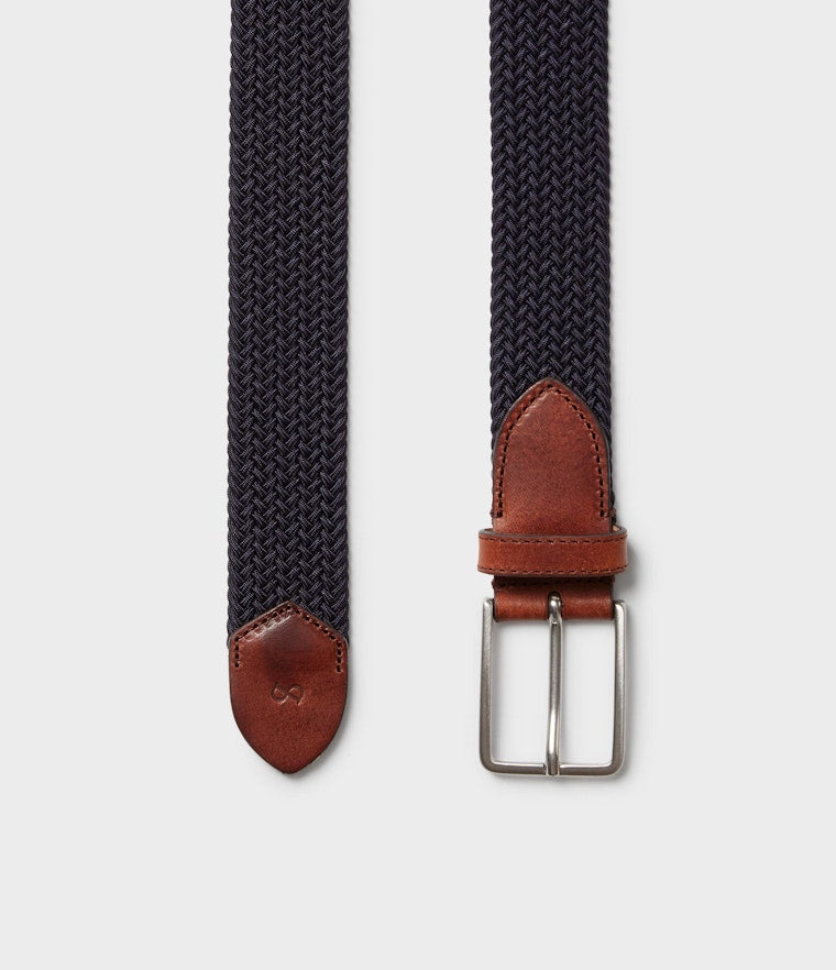 Saddler Marstrand textilbälte - Marinblå - Travels And Bags