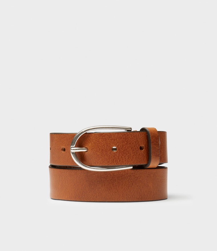 Saddler Harlow Läderbälte - Brun - Travels And Bags