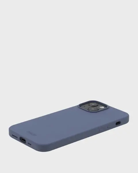 Holdit Telefonskal Silicone iPhone 14/13 - Marinblå - Travels And Bags