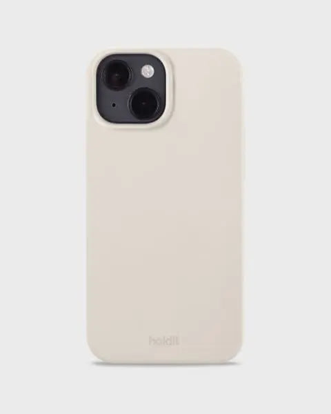 Holdit Telefonskal Silicone iPhone 14/13 - Beige - Travels And Bags