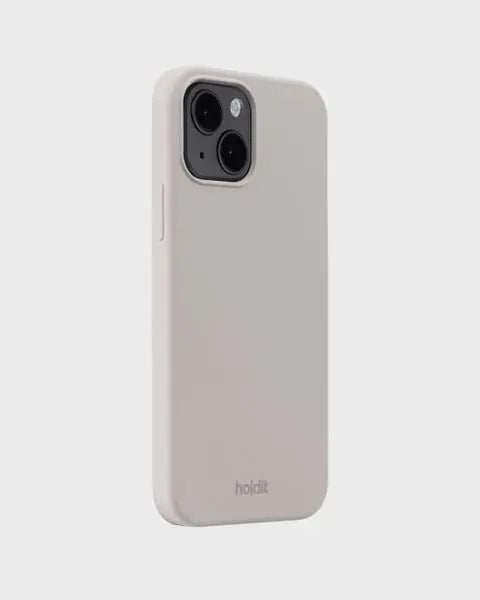 Holdit Telefonskal Silicone iPhone 14/13 - Taupe - Travels And Bags