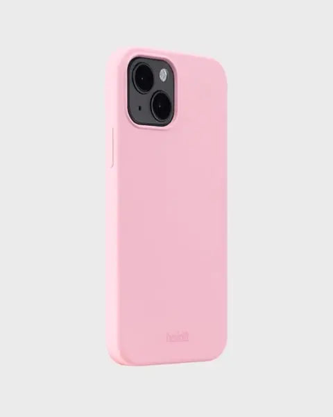 Holdit Telefonskal Silicone iPhone 14/13 - Ljusrosa - Travels And Bags