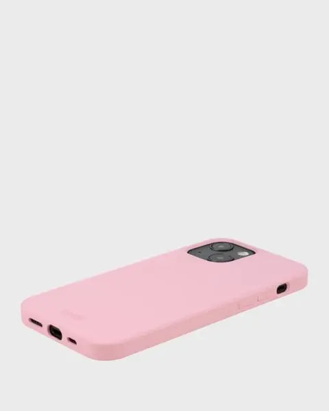 Holdit Telefonskal Silicone iPhone 14/13 - Ljusrosa - Travels And Bags