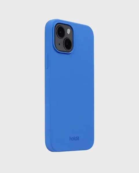 Holdit Telefonskal Silicone iPhone 14/13 - Blå - Travels And Bags