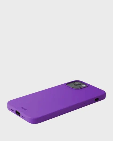 Holdit Telefonskal Silicone iPhone 14 Plus - Lila - Travels And Bags